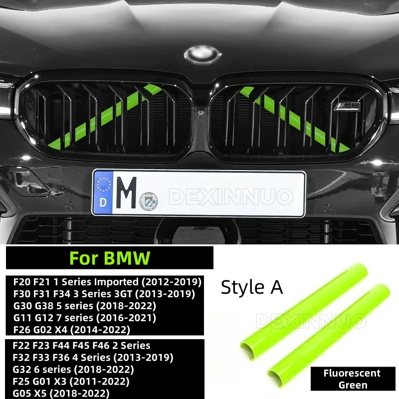 Sleek Automotive Front Grille Trim Strips