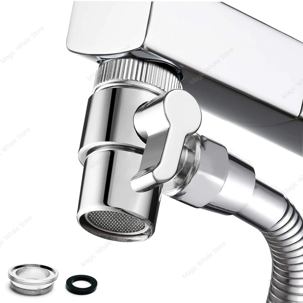 Switch Faucet Adapter Kitchen Sink Splitter Diverter Valve Water Tap