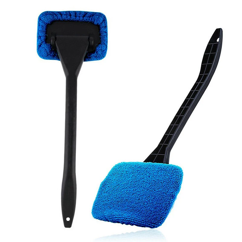 Auto Cleaning Wash Tool with Long Handle Car Window Cleaner Washing Kit  Windshield Wiper Microfiber Wiper Cleaner Cleaning Brush - AliExpress