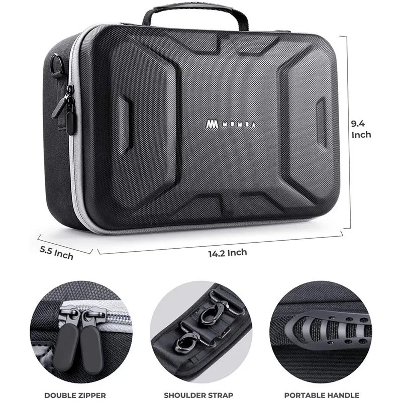 Deluxe Carrying Case For Nintendo Switch Mumba Large Capacity Travel Storage Pouch For Switch Console & Accessories 