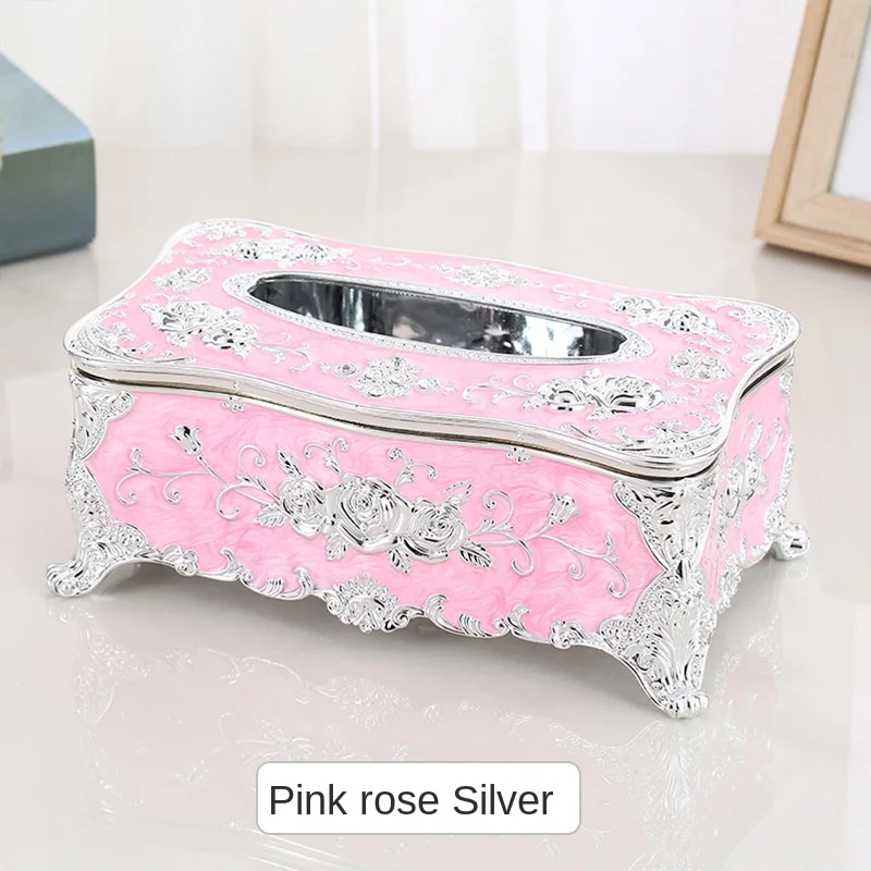 European Style Plastic Tissue Box for Household Car
