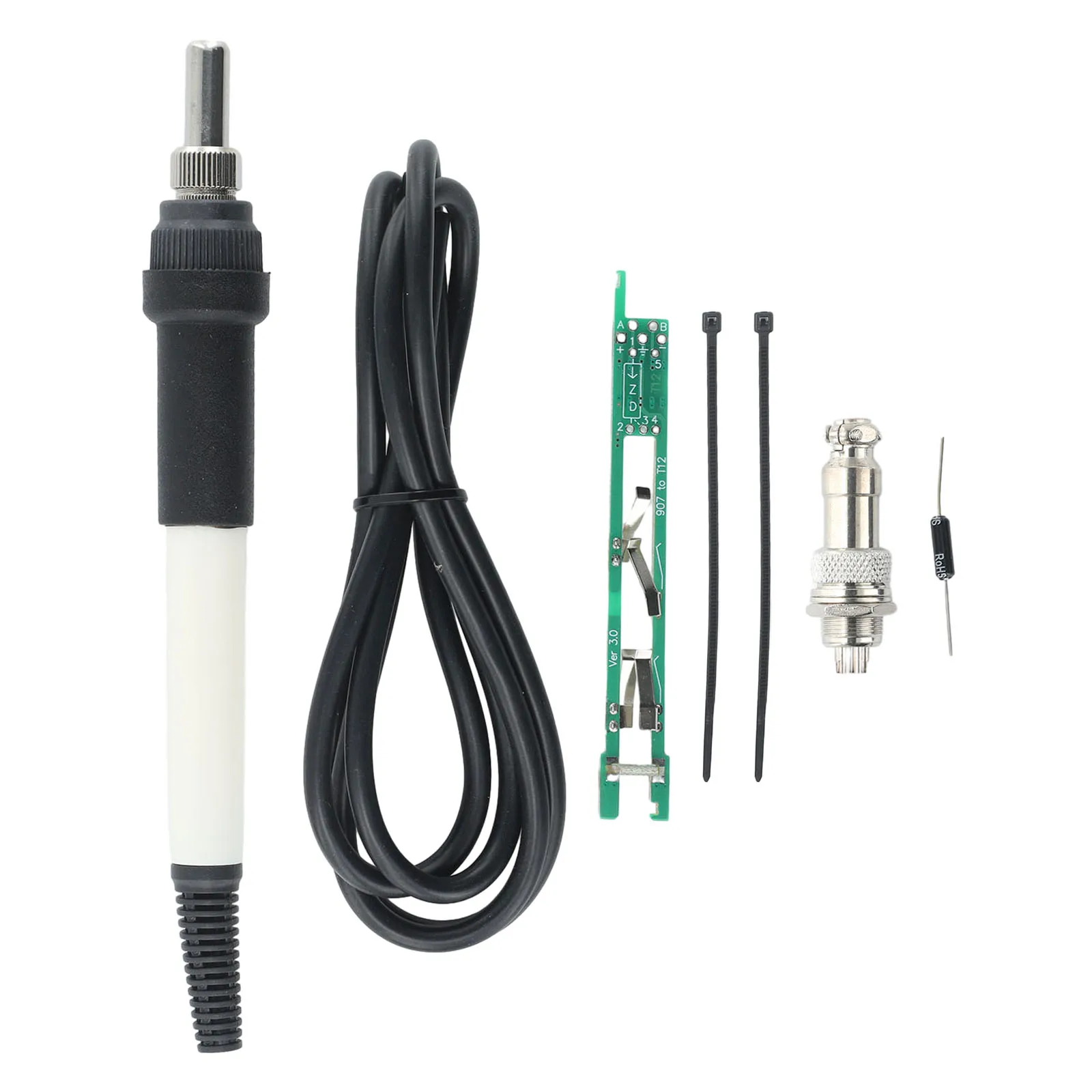 Soldering iron soldering iron kit soldering iron set Easy To Install Easy To Use New Components Handle Kit Durable Handle 907 Turn T12 Metal Processing Soldering Iron
