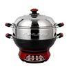 Steam Cooker Pot Household Cookware Cast Iron Electric Pot 220V 5L-6.5L Multi-function Electric Cooker 32cm Caliber 1
