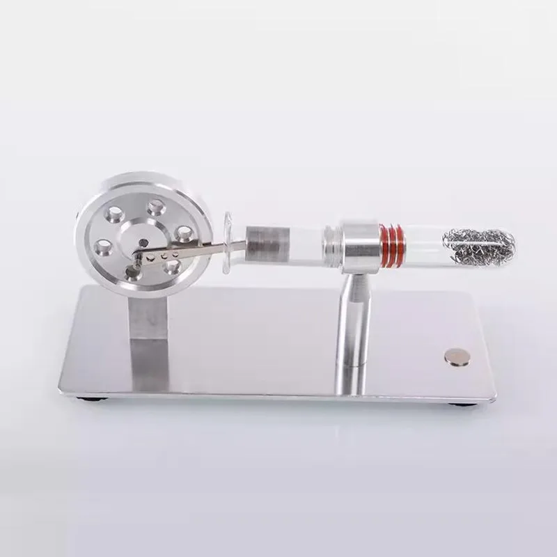 Aluminium alloy Single cylinder model of Stirling engine steam engine model physics experiment