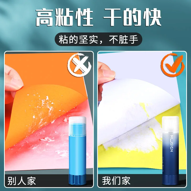 델리 플랜트 고체 글루 스틱 전문가용 무독성 8g/15g 24개입 고점도-사무실 및 학습용 문구 용품에 이상적