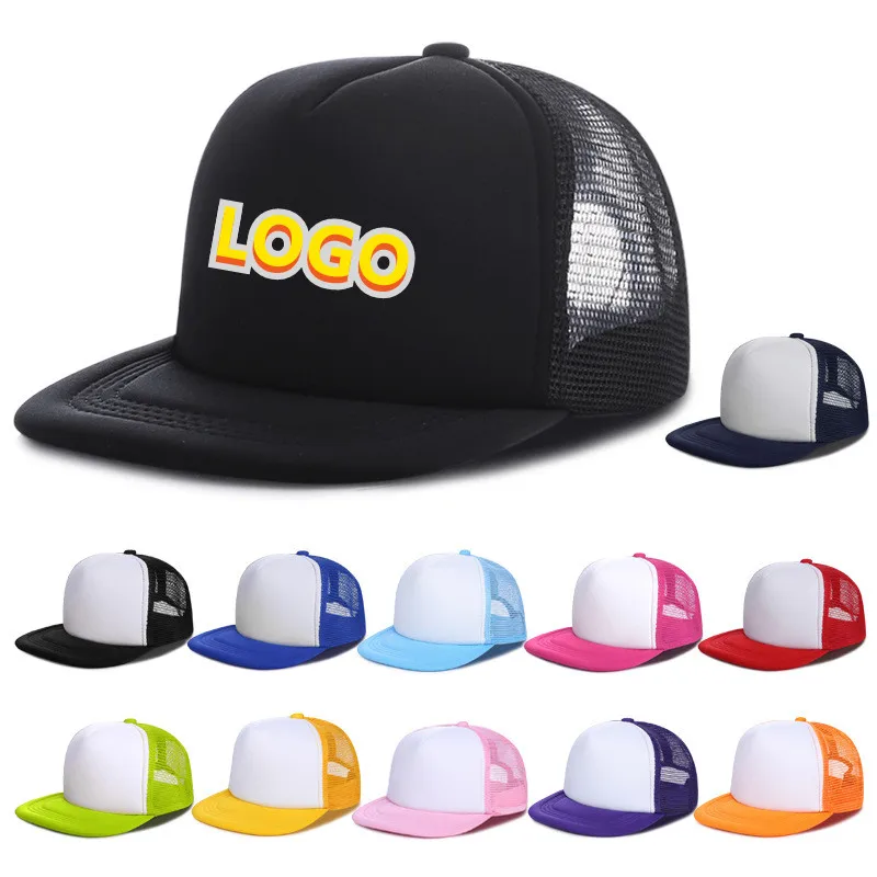 1ks dospělý DIY nestandartní tisk logem trucker čepice muži boky hopr tenis snapback baseballová čepice ženy napínací slunečník táta klobouky