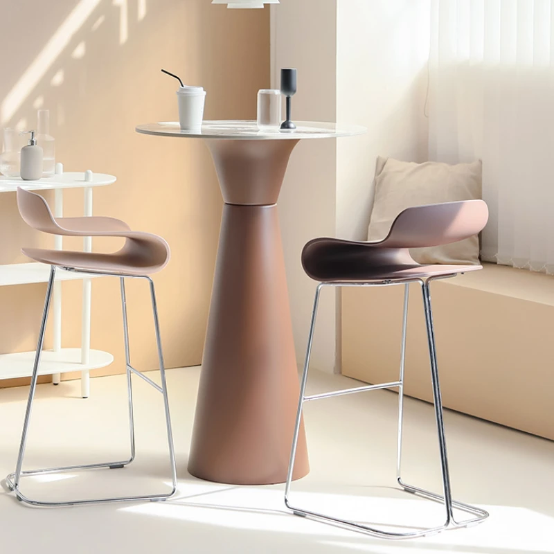 작은 원형 바 테이블 커피 모던 대리석 야외 하이 바 테이블, 주방 칵테일 Muebles de Cocina 가구, 가정용 LJ50BT 