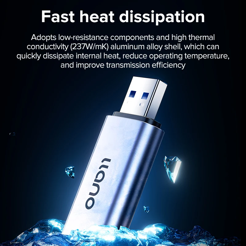 Llano 마이크로 SD 카드 리더, USB 어댑터, 메모리 카드 리더, 5Gbps 2-in-1