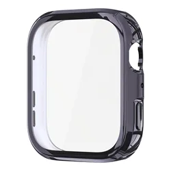 Premium Soft TPU Protective Bumper Case for Smartwatch Strap Accessories (Gun)