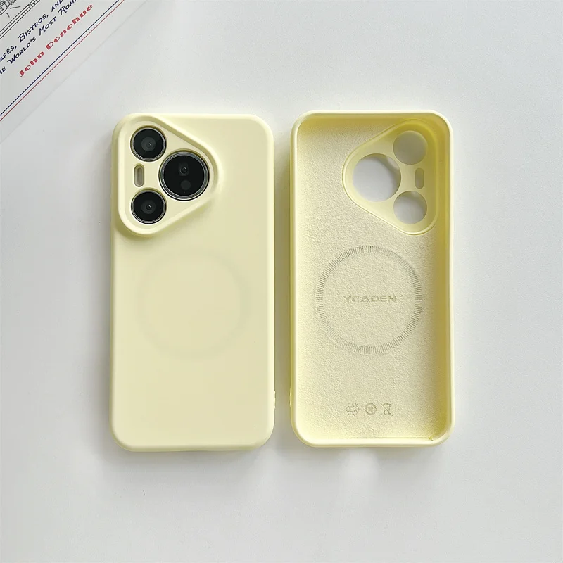 Silicone Magnetic Phone Case with Magsafe Wireless Charging and Anti-Drop Protection