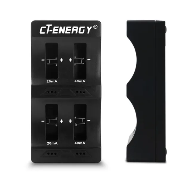 High Quality Universal USB Interface 4-Slot Charger for 2032 LIR220 LIR1632 LIR2032 LIR2025 LIR2016 LIR2450 Button Battery