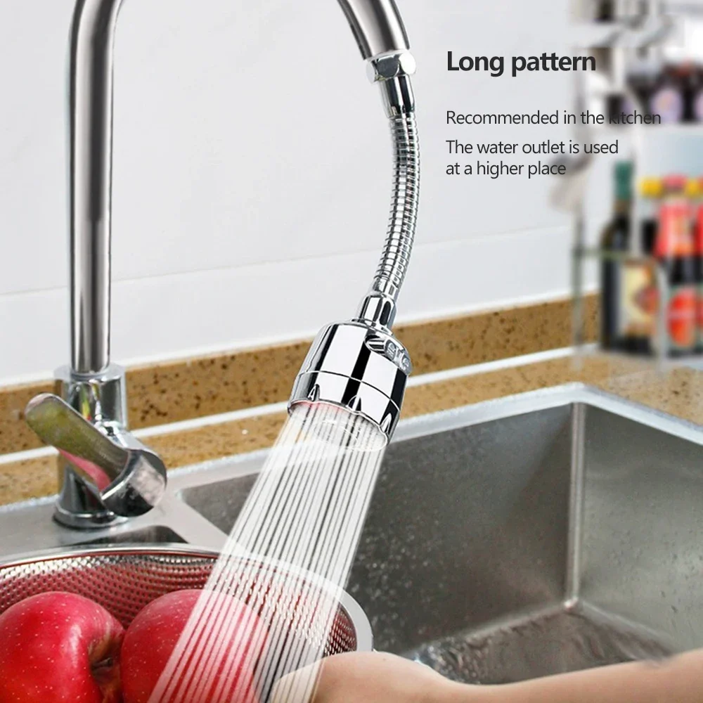 Adjustable 360 Degree Swivel Kitchen Faucet Aerator