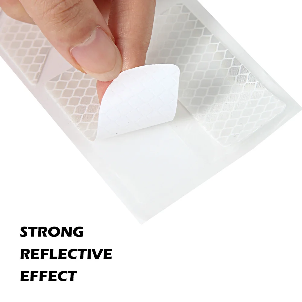 Safety Helmet Tactical Helmet Garden Trimmer Helmet 10-50Pcs Reflective Stickers for Night Working Safe Driving Motorcycle Car