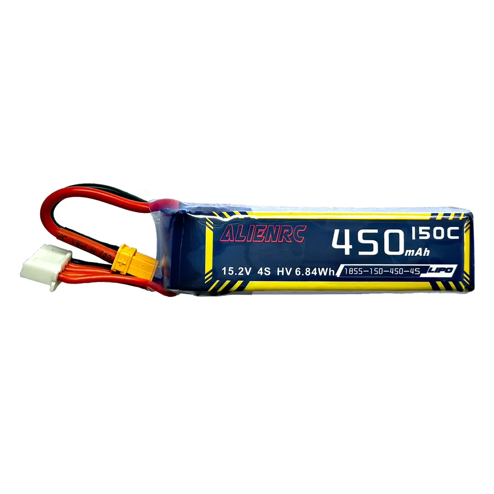 3pcs ALIENRC 4S 450mAh 2S 3S 150C XT30 LIHV battery for Toothpick