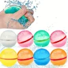 Magnetic Reusable Water Balloons Refillable Water Balloon Quick Fill Self Sealing Water Bomb Splash Balls for Kids Swimming Pool 1