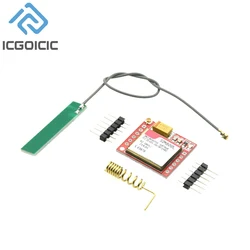 Enhanced Wireless Communication Module with Micro SIM Card Slot and Antenna (SIM800L set)