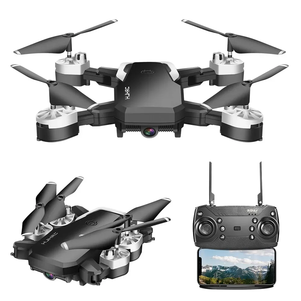 Drone 4K Wide Angle Camera WiFi Fpv Dron Quadcopter Height Keep