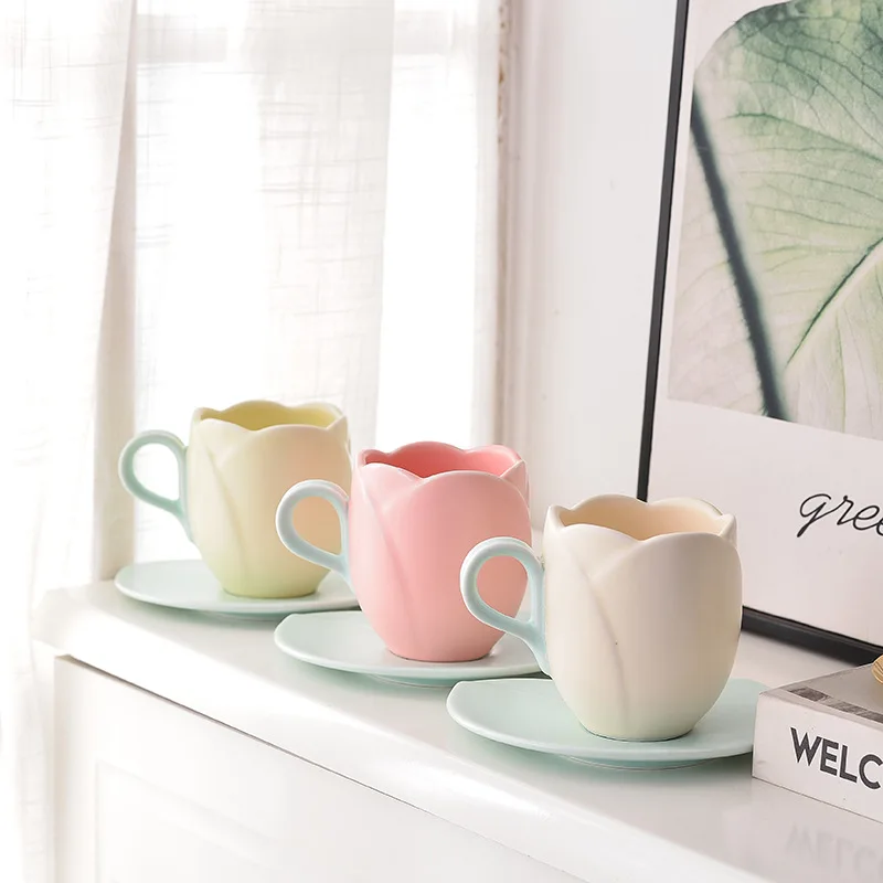 Ceramic Cup And Plate Set 280/300ml
