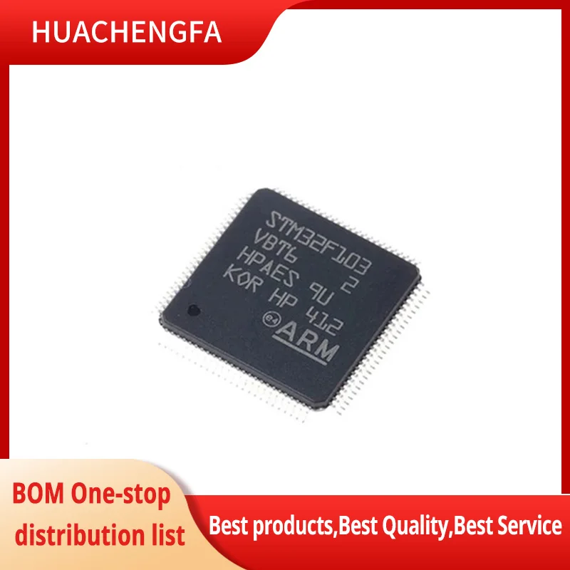 

1~5PCS/LOT STM32F103VBT6 STM32F103 103VBT6 LQFP100 32-bit microcontrollers MCU