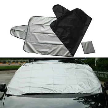 Protezione esterna per auto Coperture per auto bloccate dalla neve Protezione per il ghiaccio e la neve Visiera parasole Parabrezza anteriore posteriore Copertura Block Shields