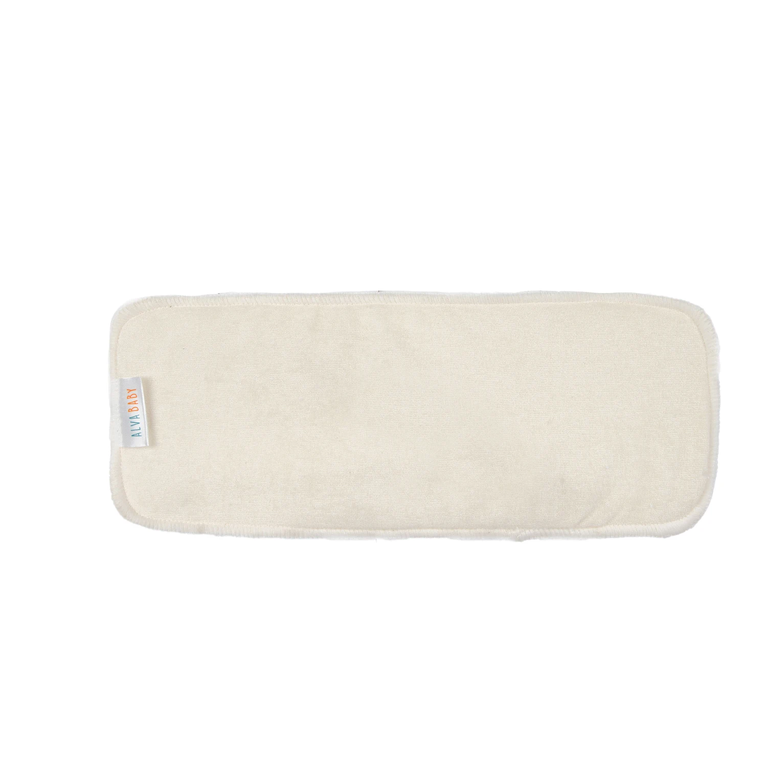 Lot de 10 inserts lavables pour couches bambou 4 couches ALVABABY