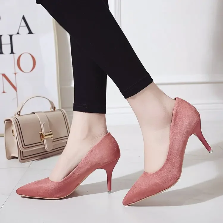 Sexy Elegant Women's Fashion Shoes Leopard Print Fashion Pointed Toe High Heels 8.5cm Sandals Chaussure Femme 2023 4