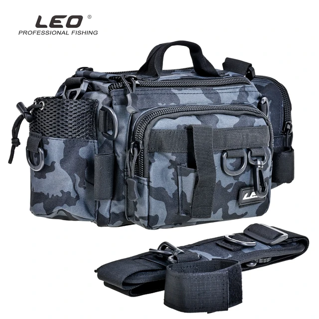 Leo Fishing Tackle Bag Single Shoulder Crossbody Bags Waist Pack