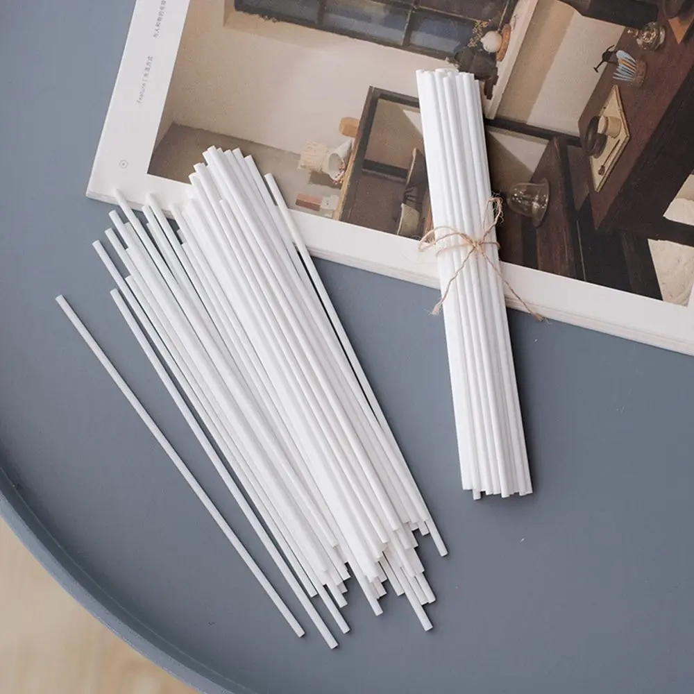 50Pcs Reed Diffuser Sticks Aromatherapy Volatile Rod for Home Fragrance Diffuser DIY