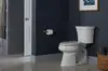 Comfort Height Two-piece Elongated1.28 Gpf Toilet with Class Five Flushing Technology And Left-hand Trip Lever Seat Not Included 5