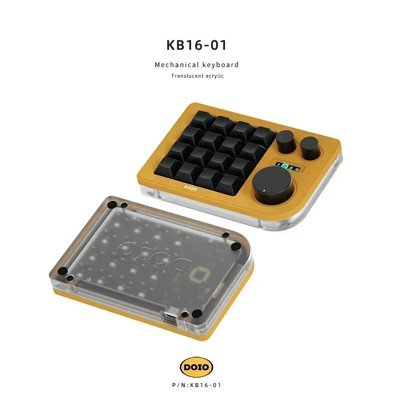 DTM・DAW DOIO kb16 What IS this?! - WhatGeek DOIO KB16 Macro Pad Review - YouTube