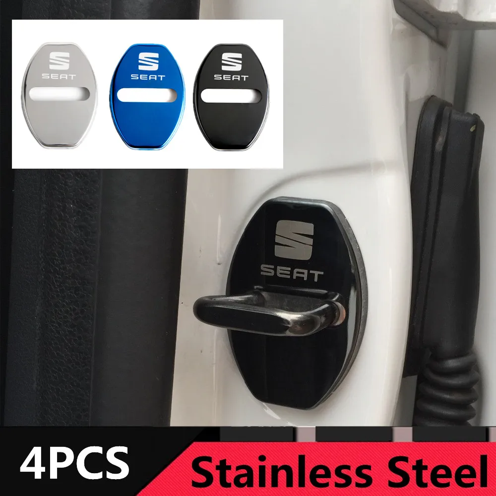304 Stainless Steel Car Styling Fit For Seat Fr Leon Altea Alhambra Accessories Sticker