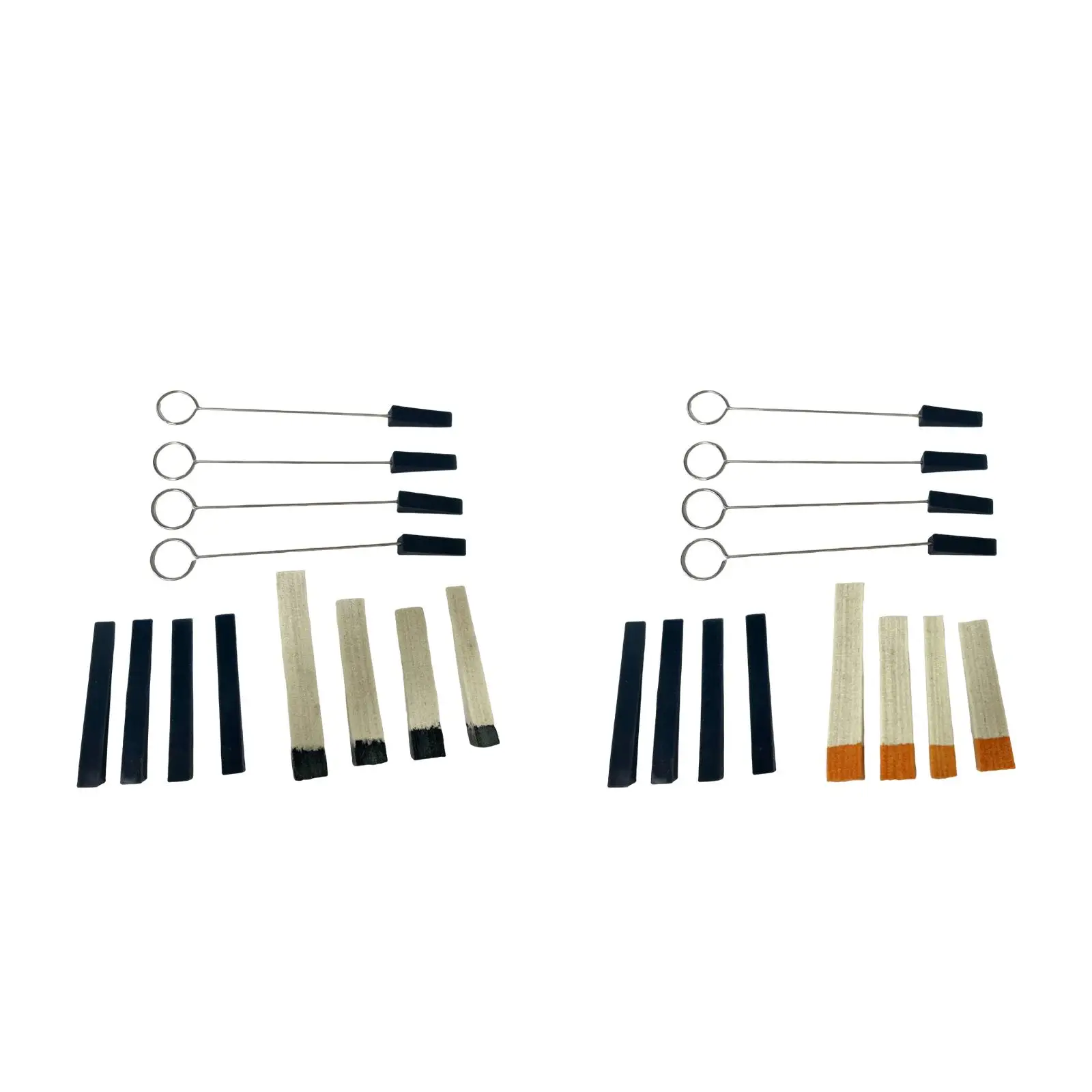 Piano Mute Blocks Kit Tuning Strip Felt Material Repair Wedge Accessories Toolkit Tool for Mediant Treble Instruments Keyboard