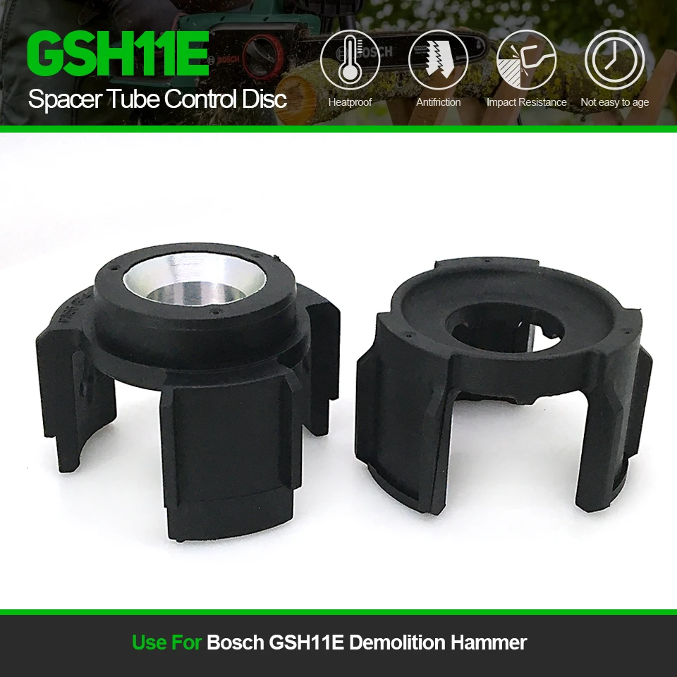 

1Set Replace Spacer Tube Control Disc For Bosch GSH11E GSH 11E Demolition Hammer Spare Parts Power Tools Accessories Fast Ship