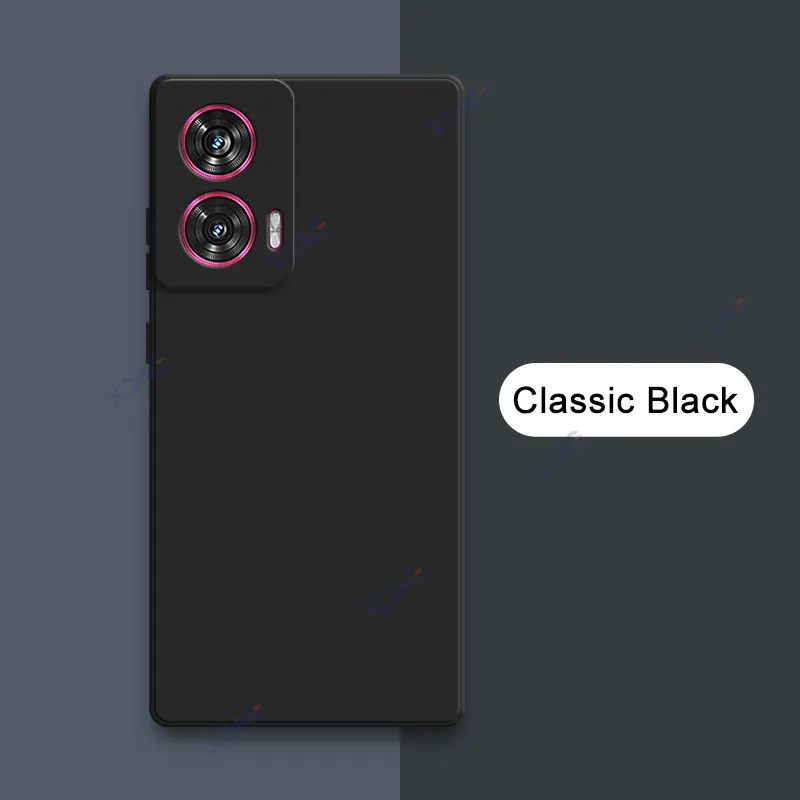 Enhanced Liquid Silicone Shockproof Phone Case - Soft 360° Protection, Original Square Design