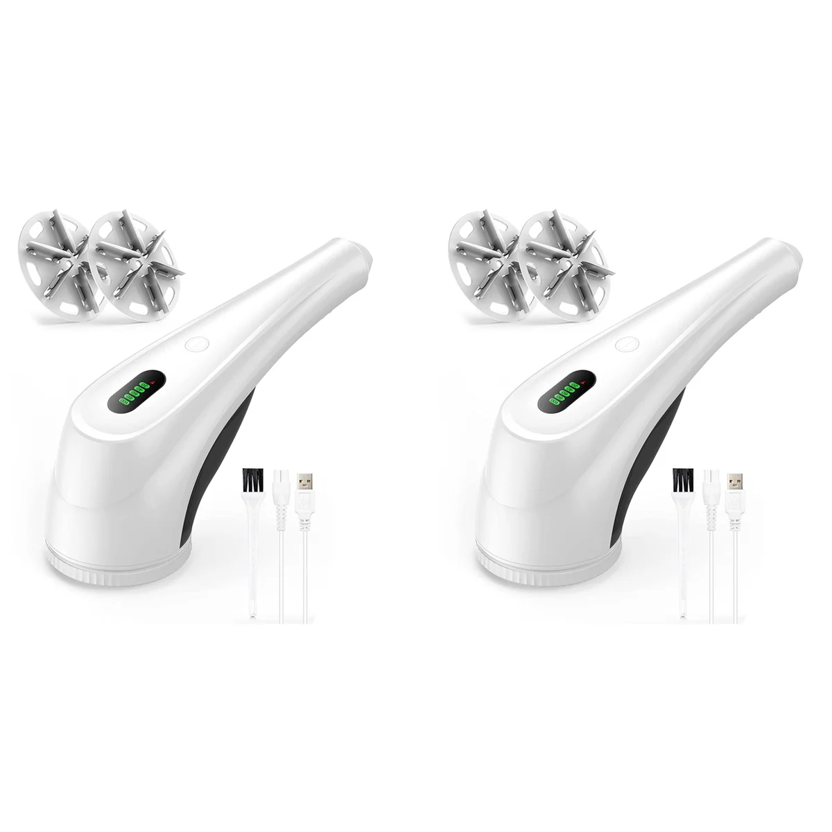 

2X Electric Lint Shaver, USB Rechargeable Lint Remover for Different Fabrics Lint Remover Lint Cutter Perfect for Family