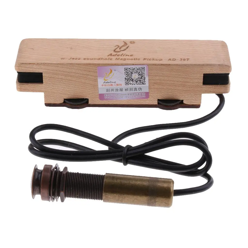 

Ukulele Classical Guitar Pickup Preamp 2-Band EQ , Handmade