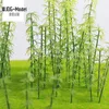 WJDG model10Pcs Green Plastic Model Bamboo Trees Scale Garden Decor Train Scenery Landscape Kids Toys miniature 1