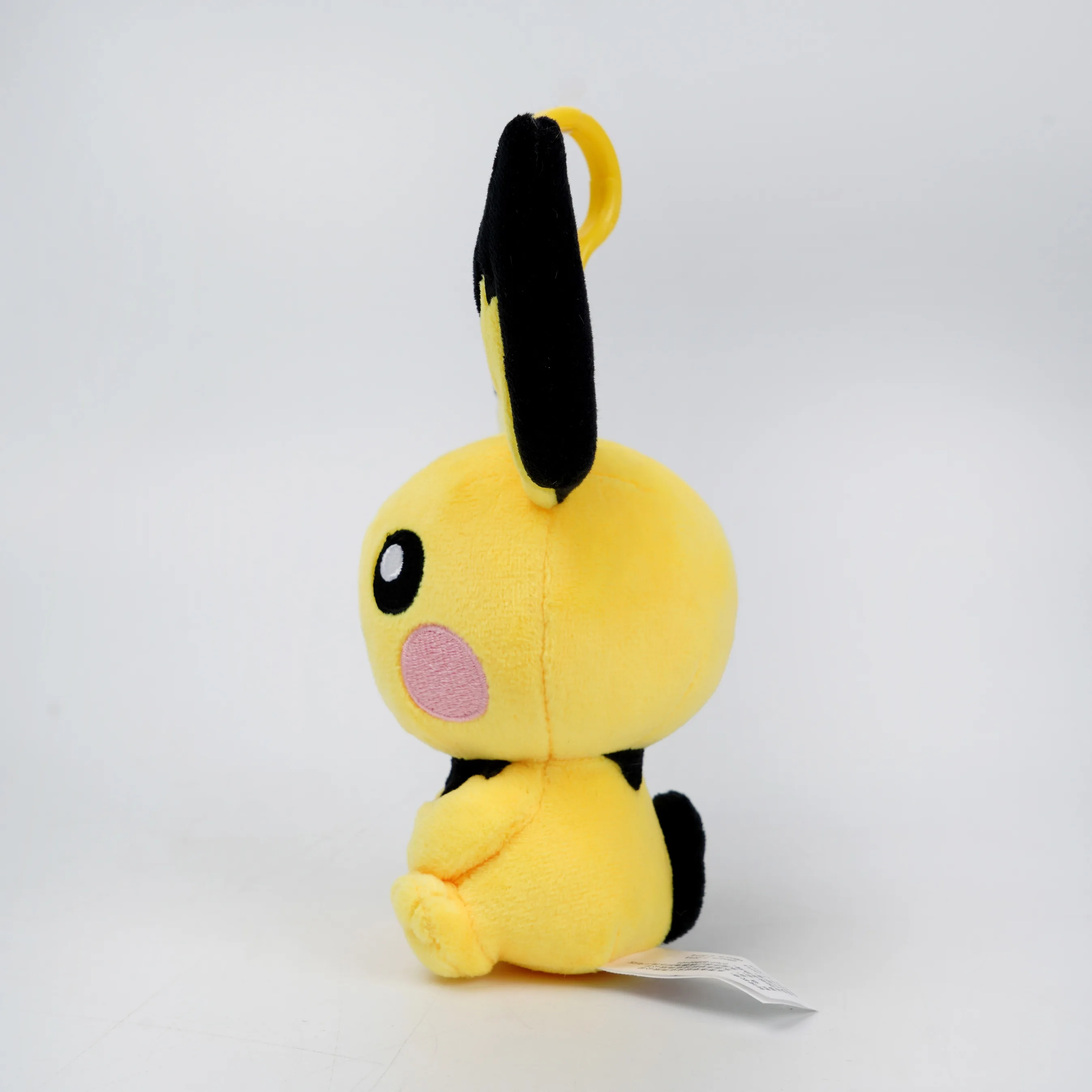 Echte Tier Pokemon Serie Pichu Pikachu Snorlax Plüsch Spielzeug Nette Anhänger Schlüsselring Geburtstag Weihnachten Geschenke Für Kind – Detail 11