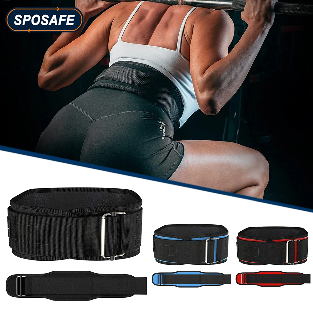 Fitness Sollevamento Pesi Cinture In Vita Palestra Supporto Per La Schiena Per Uomo Donna Sollevamento Pesi, Powerlifting, Allenamento Della Forza, Sq