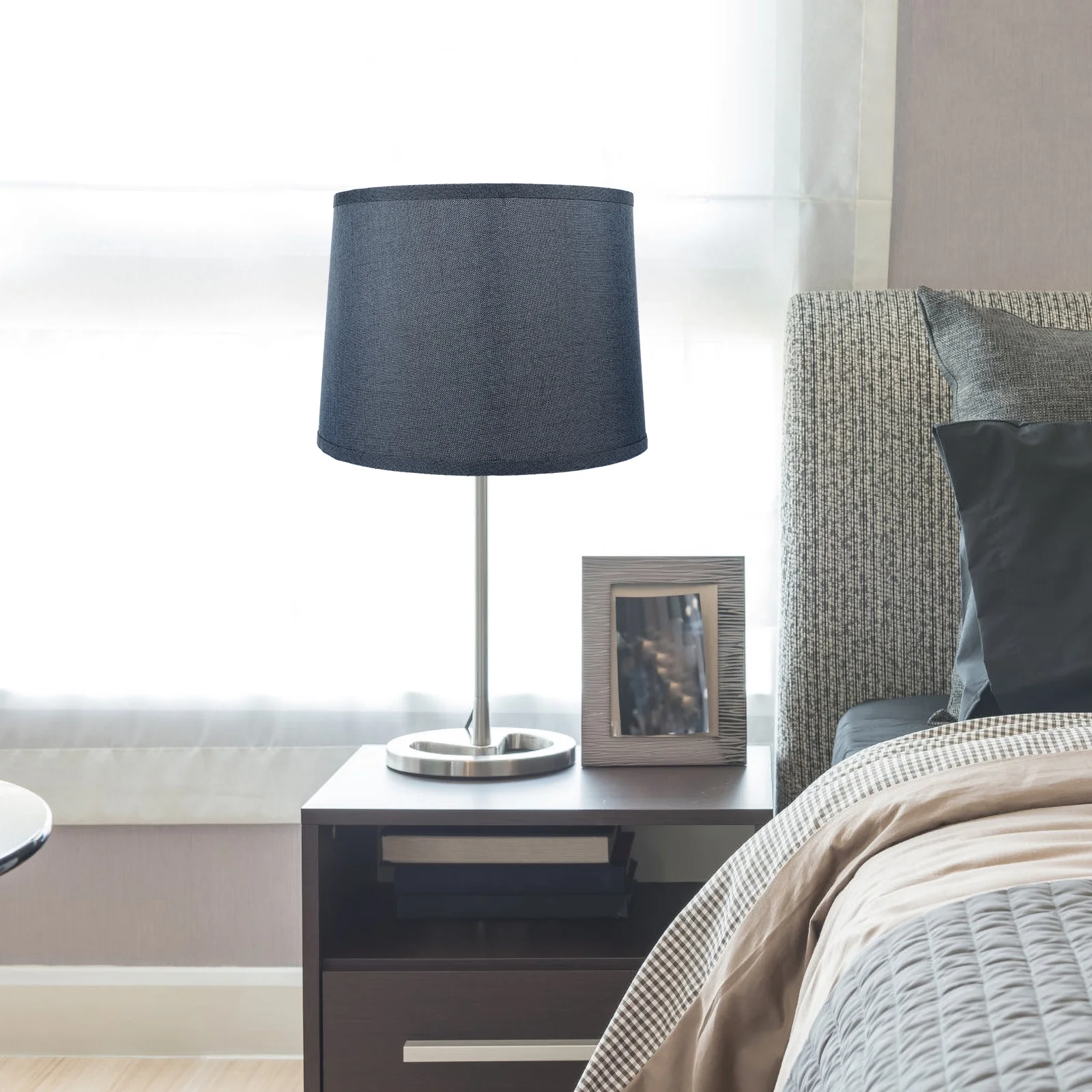 Linen Table Lamp Shade Home Lighting Accessory