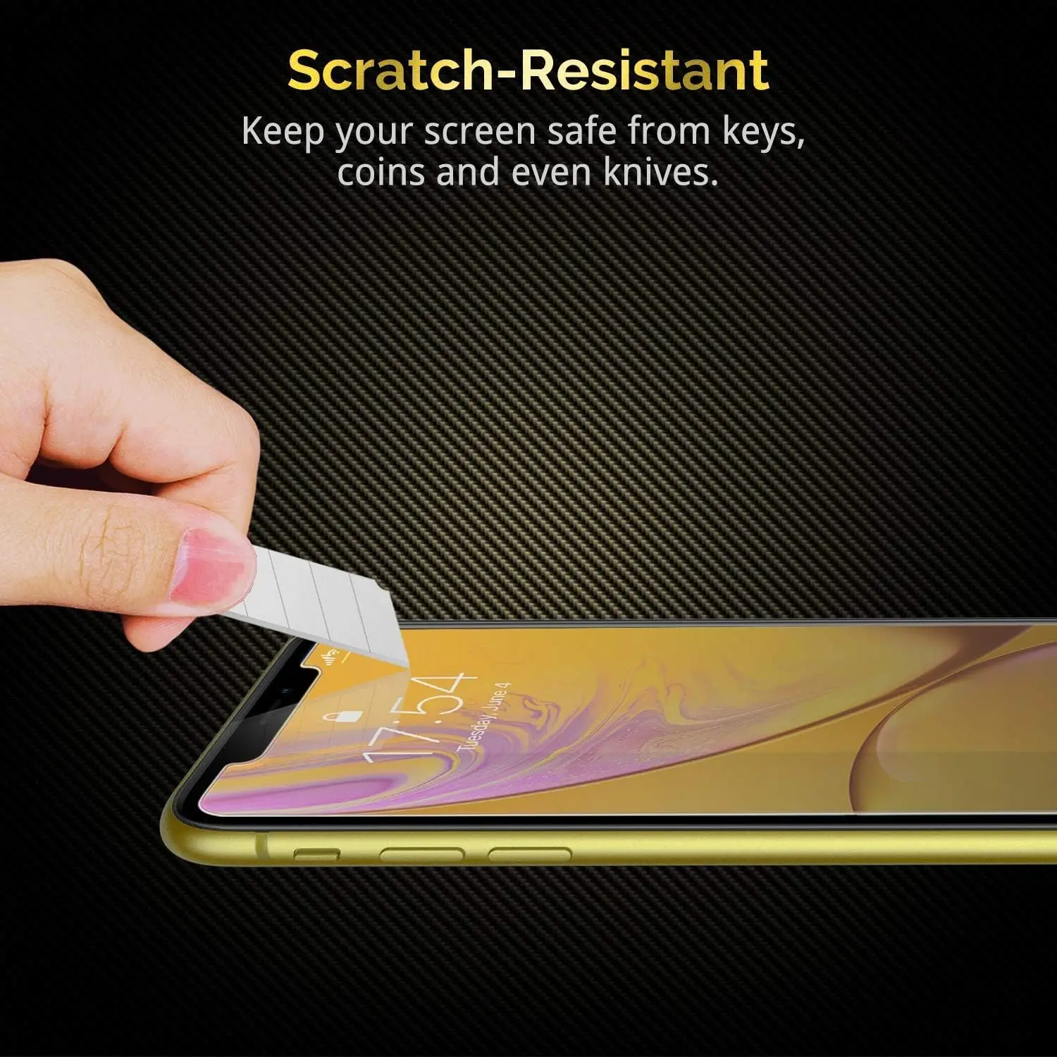 Premium 9H Tempered Glass Screen Protector (2/4 Pack)