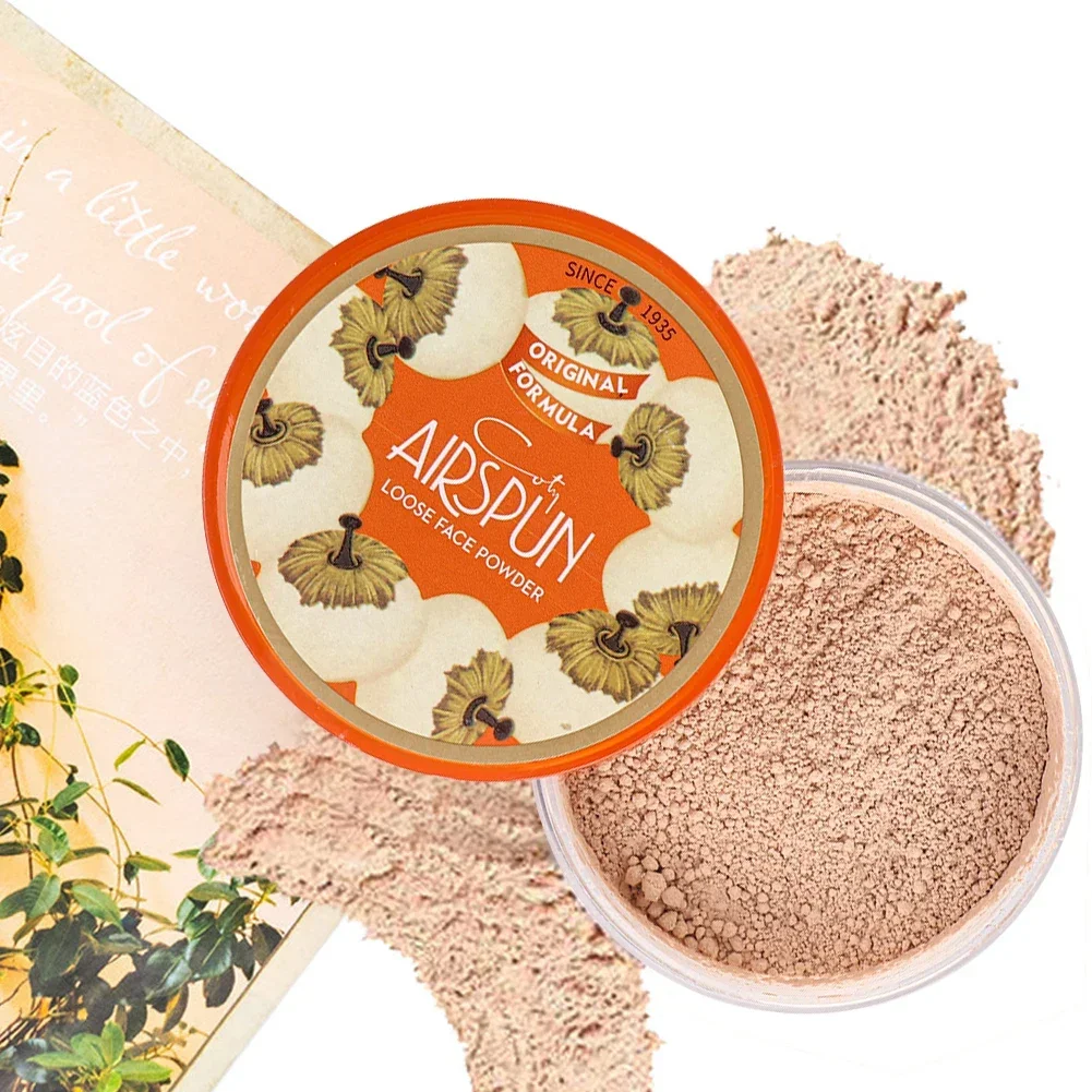 Loose Powder Brightening Concealer Mineral Face Foundation Cosmetics Lasting Makeup Powder Cushion Compact setting Powder
