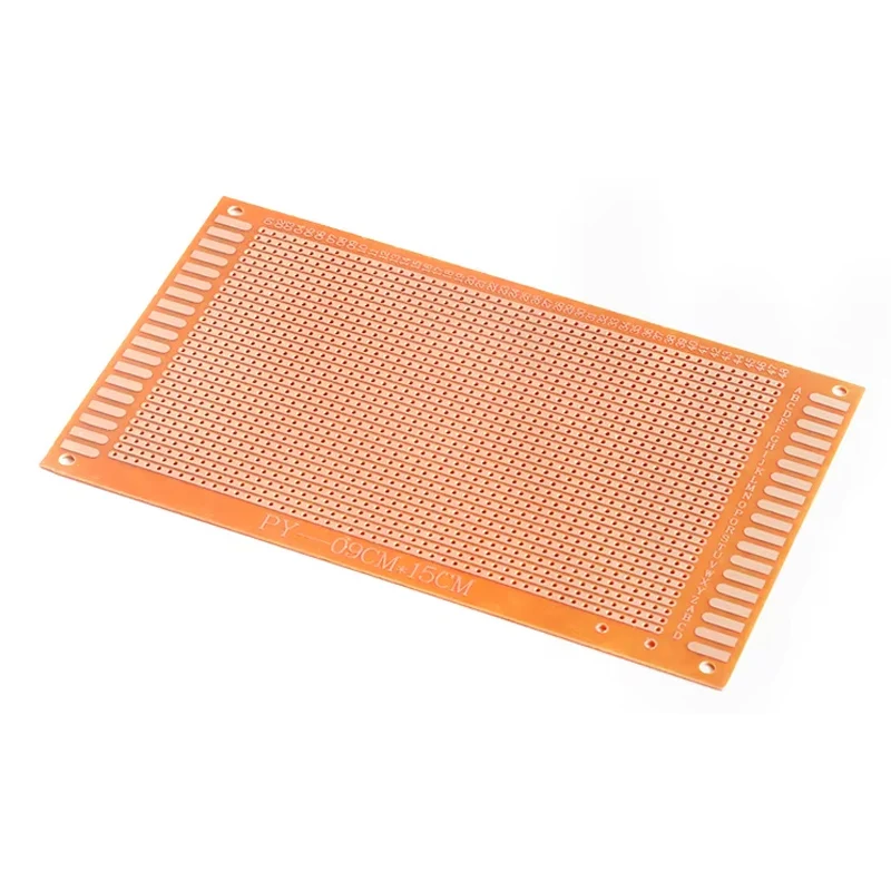 DIY Prototype Paper PCB Board Universal Experiment Matrix Circuit Board Single Row Continuous Hole 90x150MM 9x15 9*15CM