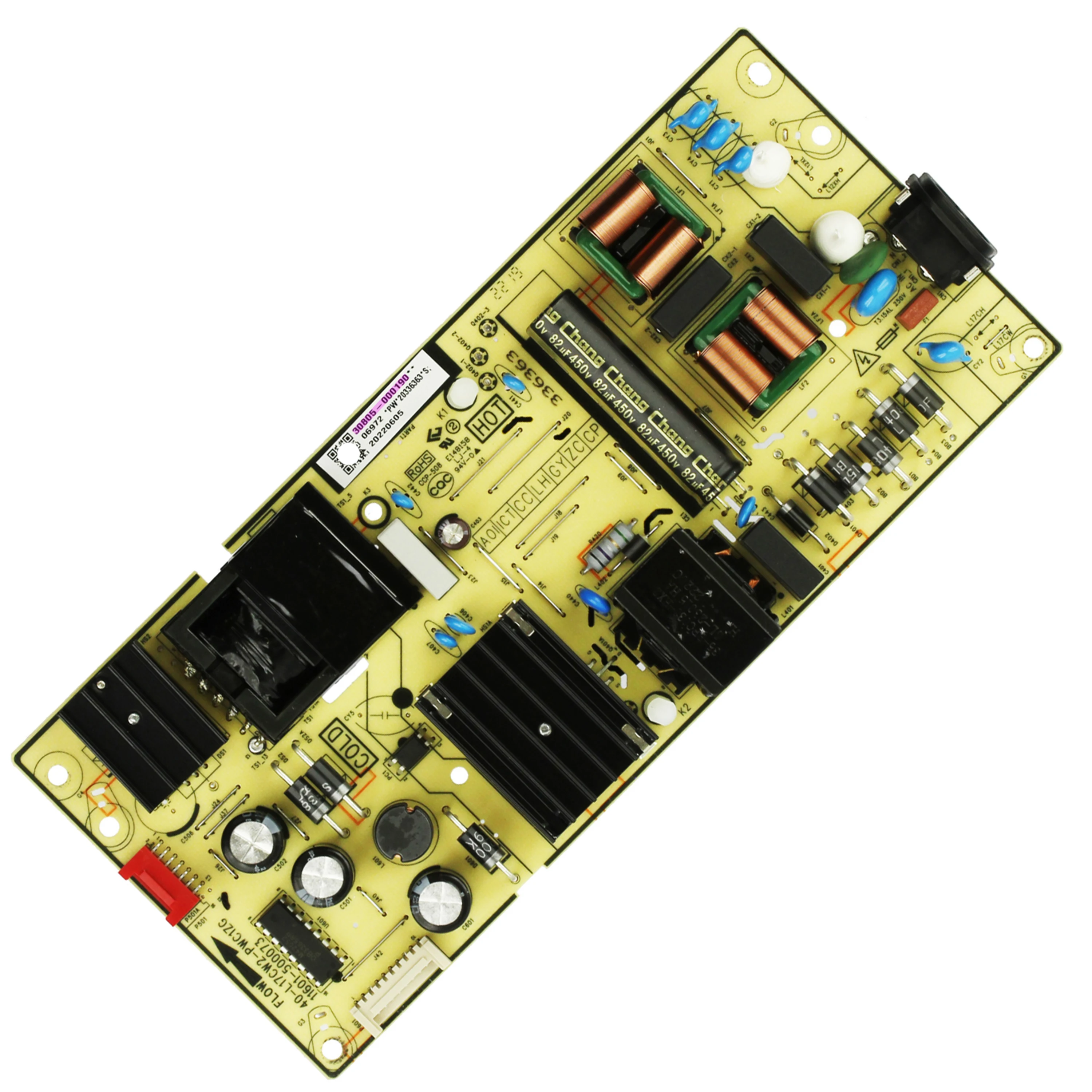VIZIO D40F-G9 Main / Power Supply Board AWLM97PCGRA , L18063180