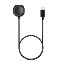 Magnetic Wireless Fast Charger for Smartwatches - Ultra Charging Accessories (Black  Type - C)