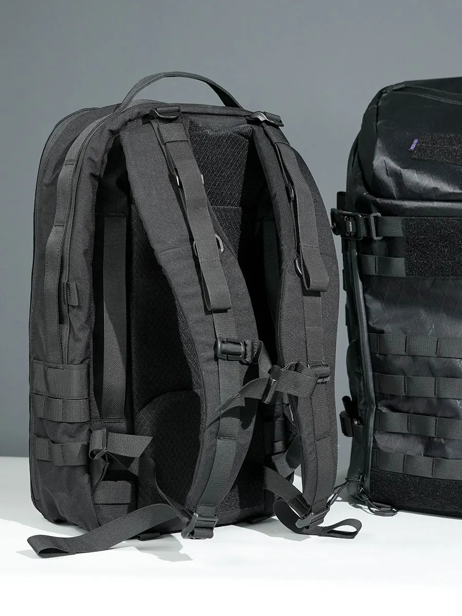 Jagd Taktischer Rucksack Tragesystem Abnehmbarer gepolsterter verstellbarer doppelter Schultergurt / Einsatzplatte – Detail 6