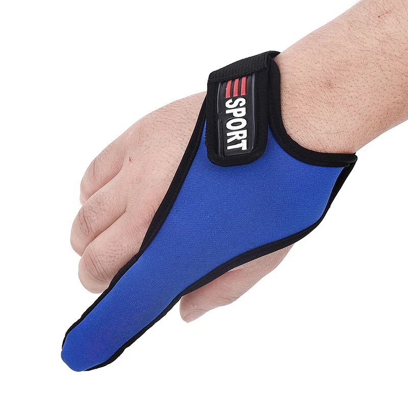 Fishing Gloves Fishing Finger Protector Guard Single Finger Gloves Professional Neoprene Anti-slip Carp Fishing Glove Elastic Band Glove