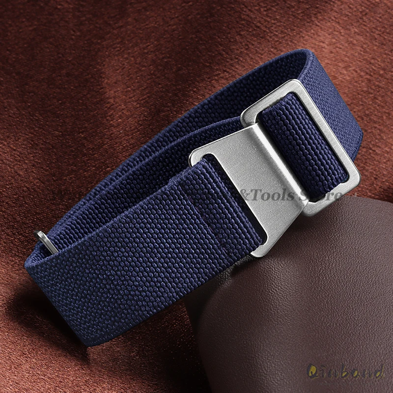 Elastic Nylon Sports Watch Band - Parachute-Style Strap (Multiple Sizes Available)