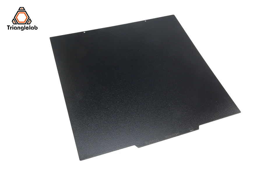 trianglelab dupla face texturizado pei primavera chapa de aço em pó revestido pei construir placa para vora
