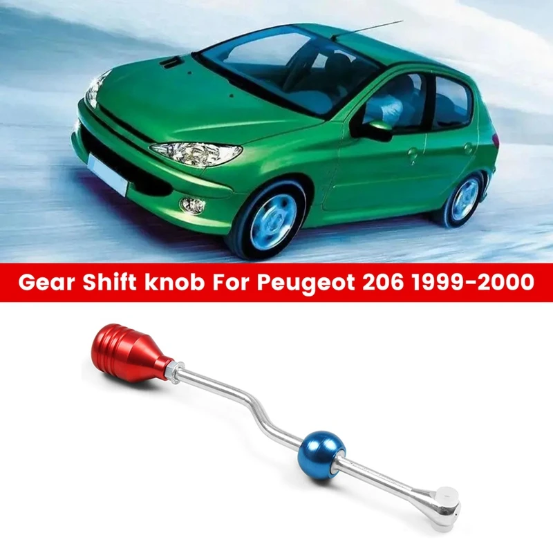

Car Short Throw Shifter M10x1.25 With Gear Shift Knob For Peugeot 206 1999-2000 Steel Accessories